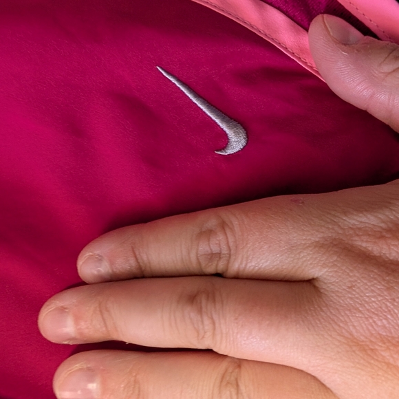 Nike Women's Plus Size Pink Running Shorts - Picture 2 of 5